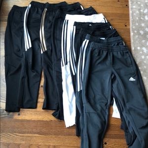 Lot of 9 Adidas Tiro 17 Pants no holes